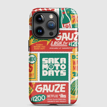 Sakamoto Days Coupons iPhone Tough Case