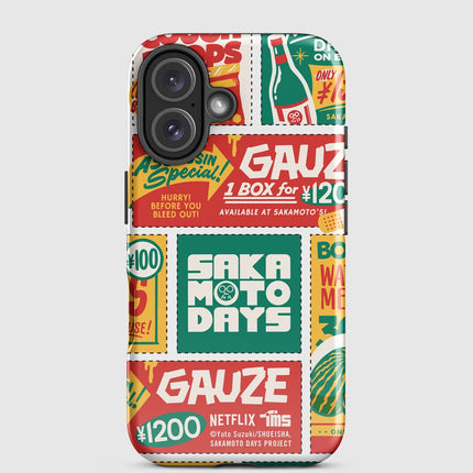 Sakamoto Days Coupons iPhone Tough Case