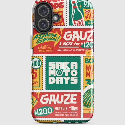 Sakamoto Days Coupons iPhone Tough Case