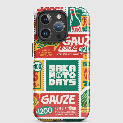 Sakamoto Days Coupons iPhone Tough Case