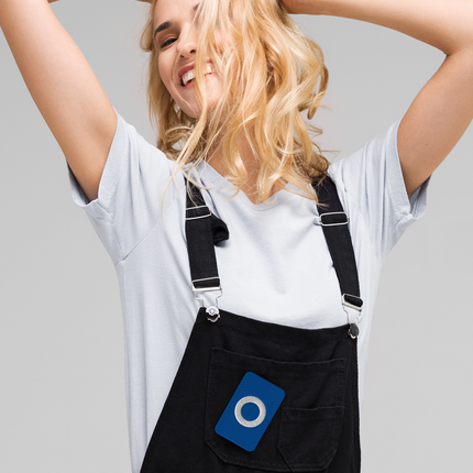 Squid Game Blue O Embroidered Patch