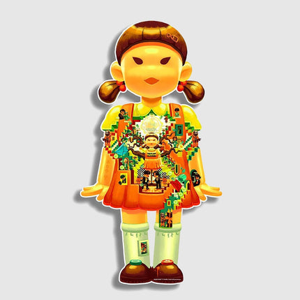 Squid Game Young-hee Wooden Jigsaw Puzzle