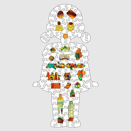 Squid Game Young-hee Wooden Jigsaw Puzzle