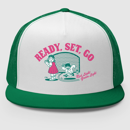 Squid Game Ready, Set, Go Trucker Hat