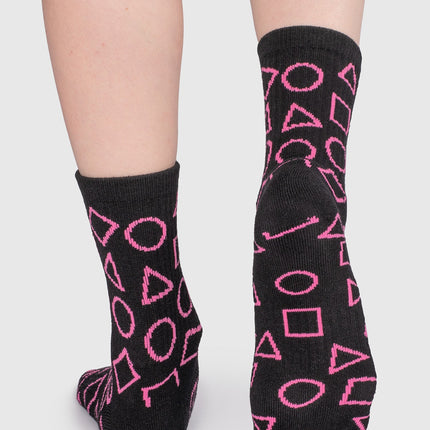 Squid Game Symbols Socks