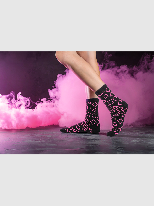 Squid Game Symbols Socks