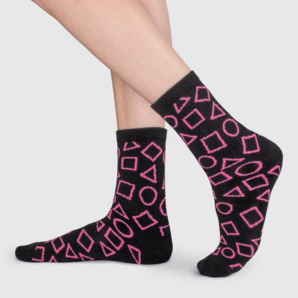 Squid Game Symbols Socks