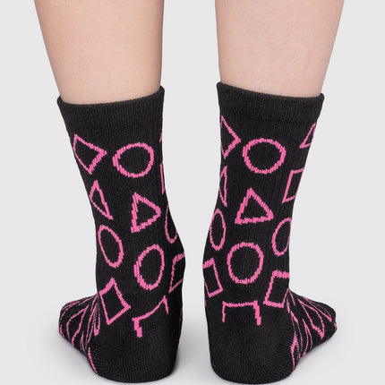 Squid Game Symbols Socks
