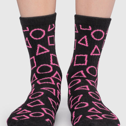 Squid Game Symbols Socks