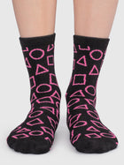 Squid Game Symbols Socks