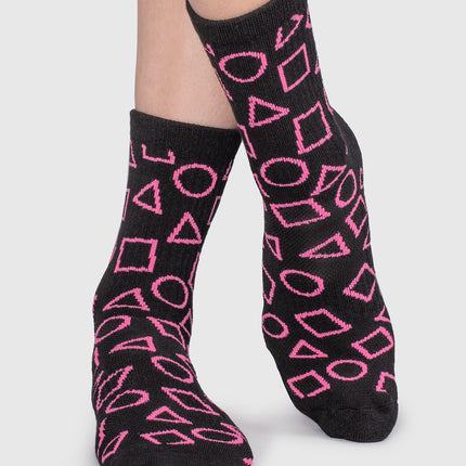 Squid Game Symbols Socks