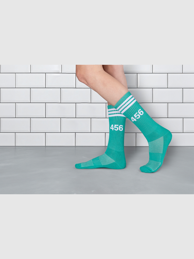 Squid Game Player 456 Player Socks