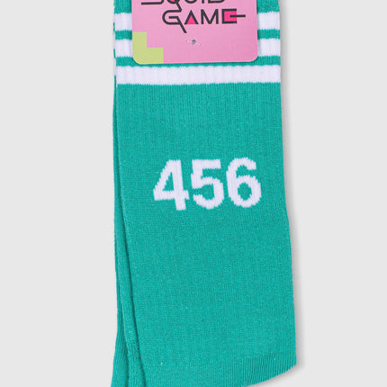 Squid Game Player 456 Player Socks