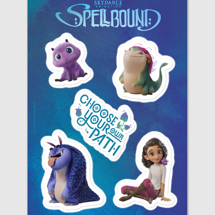 Spellbound Characters Sticker Sheet