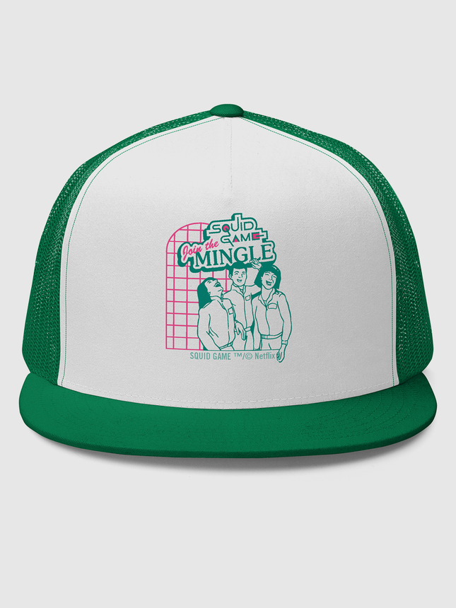 Squid Game Join the Mingle Trucker Hat
