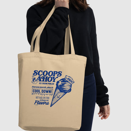 Stranger Things Scoops Scoops Ahoy Tote Bag