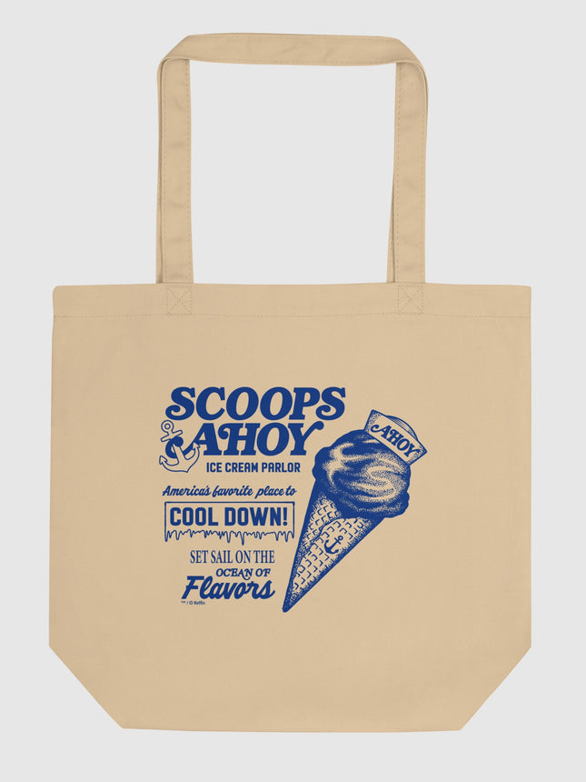 Stranger Things Scoops Scoops Ahoy Tote Bag