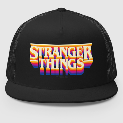 Stranger Things Logo Trucker Hat