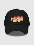 Stranger Things Fire Logo Dad Hat