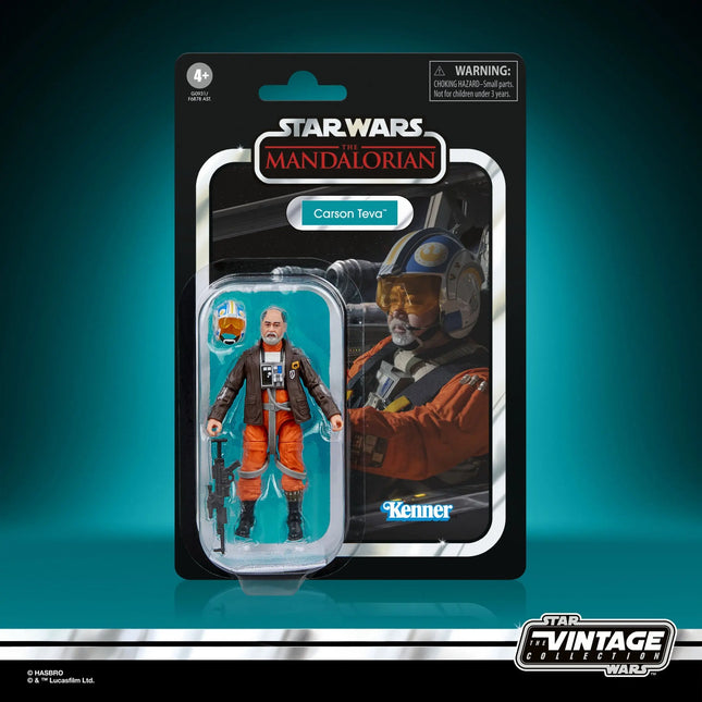 Star Wars The Vintage Collection Carson Teva (The Mandalorian) Kids in Boots
