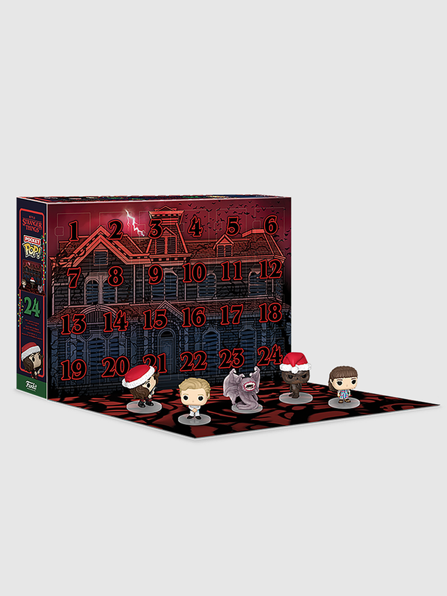 Stranger Things Funko Pocket Pop! 24-Day Holiday Advent Calendar