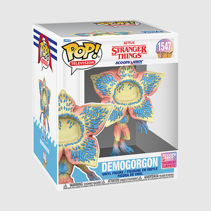Stranger Things Demogorgon Scoops Ahoy Super Funko Pop! Figure