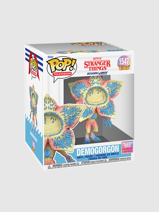 Stranger Things Demogorgon Scoops Ahoy Super Funko Pop! Figure