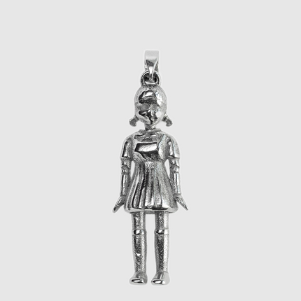 Squid Game Young-hee Doll Necklace