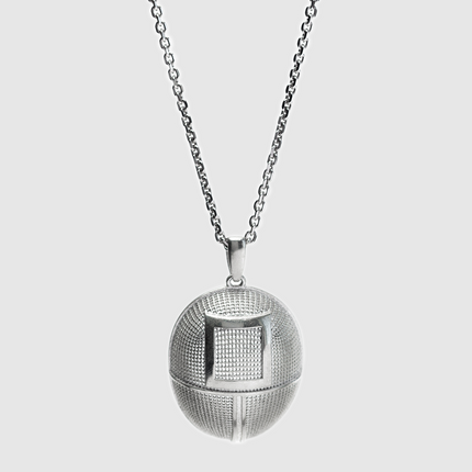 Squid Game Soldier Mask Necklace