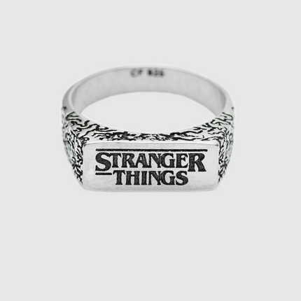 Stranger Things Logo Ring