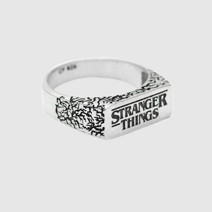 Stranger Things Logo Ring