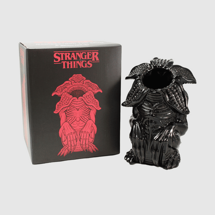 Stranger Things The Demogorgon Tiki Mug - Black Gloss