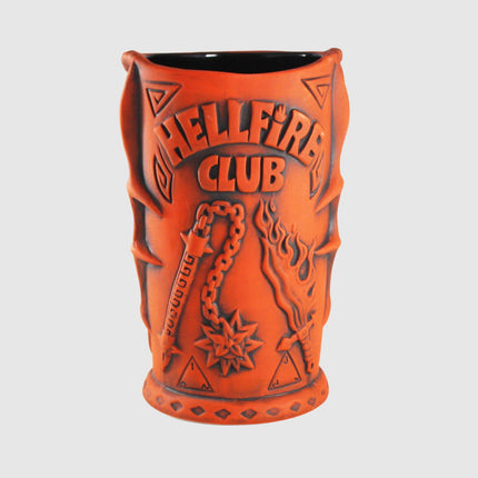 Stranger Things The Hellfire Club Tiki Mug - Burnt Orange