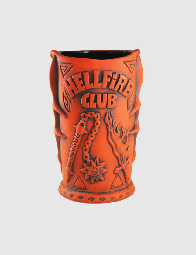 Stranger Things The Hellfire Club Tiki Mug - Burnt Orange