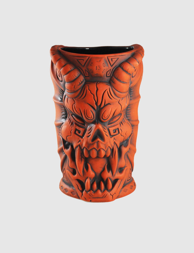 Stranger Things The Hellfire Club Tiki Mug - Burnt Orange