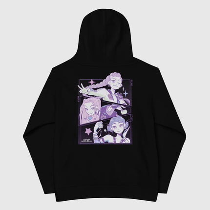 KPop Demon Hunters HUNTR/X Kids Hoodie Kids in Boots