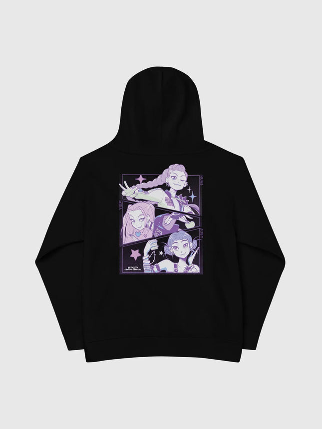 KPop Demon Hunters HUNTR/X Kids Hoodie Kids in Boots