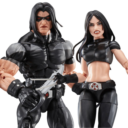 Marvel Legends Series X-Force X-23 & Warpath 2-Pack Kids in Boots