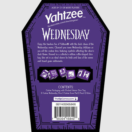 Wednesday Yahtzee