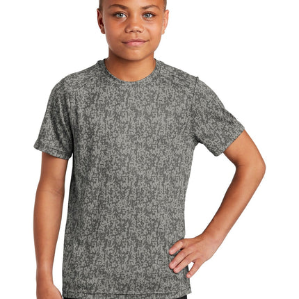 Sport-Tek YST460: Youth Digi Camo Tee