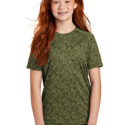 Sport-Tek YST460: Youth Digi Camo Tee