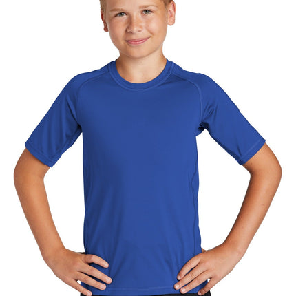 Sport-Tek YST470: Youth Rashguard Tee