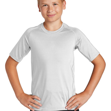 Sport-Tek YST470: Youth Rashguard Tee