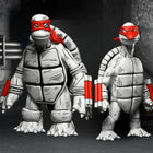 NECA Teenage Mutant Ninja Turtles Black & White First Turtles 2-Pack (Mirage Comics) Kids in Boots