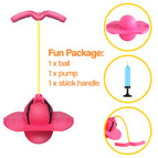 Pink / Ball + Stick Handle