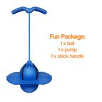 Blue / Ball + Stick Handle