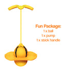 Yellow / Ball + Stick Handle
