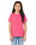 Bella+Canvas 3413Y: Youth Triblend Short Sleeve Tee
