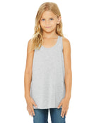 Bella + Canvas B8800Y: Youth Girls Flowy Racerback Tank