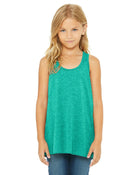 Bella + Canvas B8800Y: Youth Girls Flowy Racerback Tank